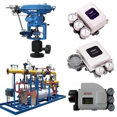 Flanged Pneumatic Control Valve Positioner met 4-20 MA Signal -196 tot 400\u00b0C