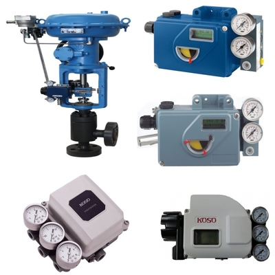 Flanged Pneumatic Control Valve Positioner met 4-20 MA Signal -196 tot 400\u00b0C