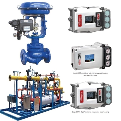 Flowserve positioner 3200MD 520MD 3800 met Spirax Sarco actuator voor lucht olie gas medium temperatuur bereik -40 ° tot 85 °