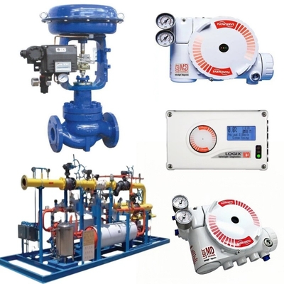 Flowserve positioner 3200MD 520MD 3800 met Spirax Sarco actuator voor lucht olie gas medium temperatuur bereik -40 ° tot 85 °