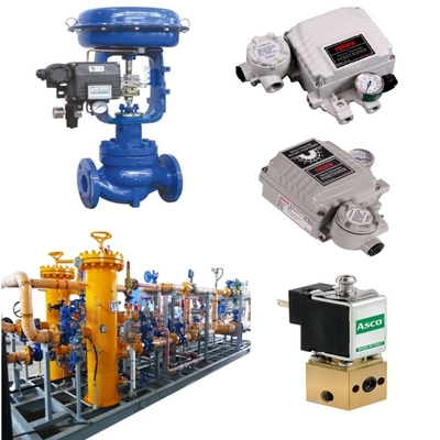 Pneumatische besturingskleppen van Azbil Spanningsbereiken PN1.6MPa tot 42MPa
