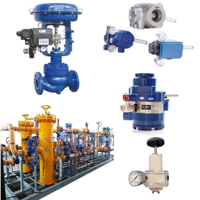 Pneumatische besturingskleppen van Azbil Spanningsbereiken PN1.6MPa tot 42MPa