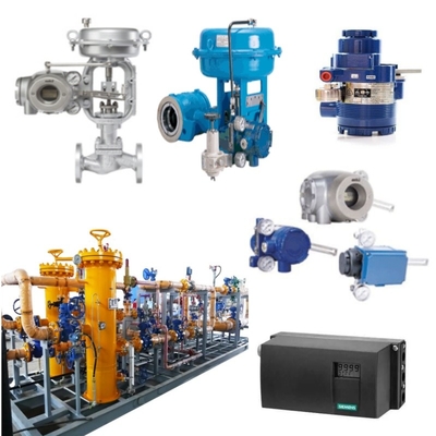 Controleventil met Azbil Smart Valve Positioner 100 Series Model AVP100/102 Valve Positioner En Koso Regulator