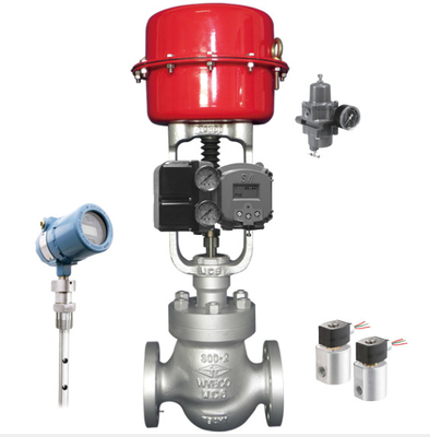Masoneilan SVI2 Pneumatische besturingsklep positioner en FISHER luchtregulator op maat