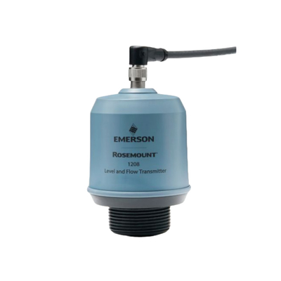 Skid gemonteerde waterbehandelingseenheid met Emerson Rosemount Model 1280 niet-contact radar niveau en stroom