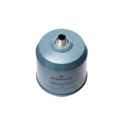 Skid gemonteerde waterbehandelingseenheid met Emerson Rosemount Model 1280 niet-contact radar niveau en stroom