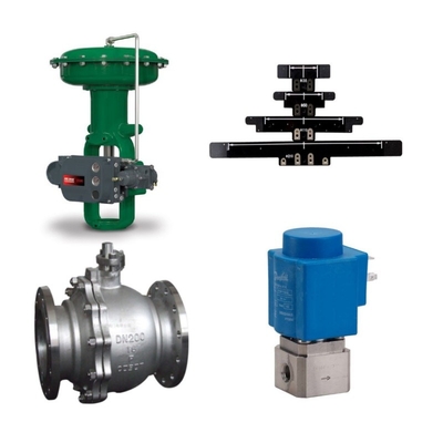 China Control Valve Met TopWorx Dxp Limit Switch Danfoss Solenoïde Valve En Fisher DVC2000 DVC6200 Slimme Valve Positioner Magnetische Strip En Beugel