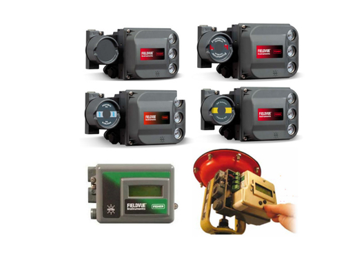 China Control Valve Met TopWorx Dxp Limit Switch Danfoss Solenoïde Valve En Fisher DVC2000 DVC6200 Slimme Valve Positioner Magnetische Strip En Beugel