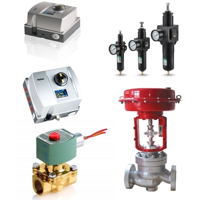 Neles klepcontroller ND9103HN ND9103FN ND9103PN ND9103HX slimme positioner ASCO magnetoventil en Chinese pneumatische actuator kogelventil complete set