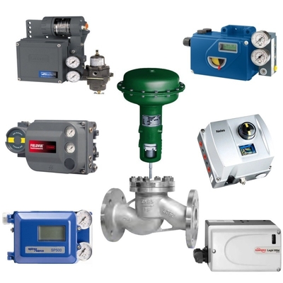 Grote voorraad Chinese regelkleppen met Fisher actuatoren en Fisher / Foxboro / Spirax Sarco / Neles / Flowserve klep positioners