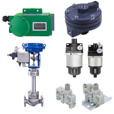 SPIRAX SARCO Sturing Valve Foxboro SRP981 Valve Positioner ASCO 2/2 Way 24V Solenoïde Valve SMC Drukverlagende Valve