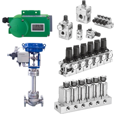 SPIRAX SARCO Sturing Valve Foxboro SRP981 Valve Positioner ASCO 2/2 Way 24V Solenoïde Valve SMC Drukverlagende Valve