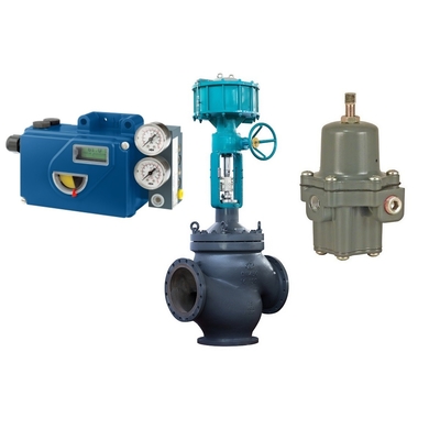 Hoogwaardige Chinese regelkleppen met Fisher 67CFR Filter Regulator en ASCO Vijf-positie Drie-Weg Solenoïde Valve Foxboro SRD991 Valve Positioner