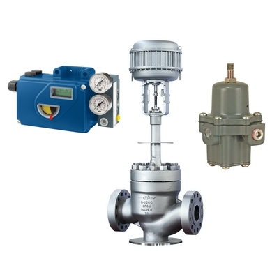 Hoogwaardige Chinese regelkleppen met Fisher 67CFR Filter Regulator en ASCO Vijf-positie Drie-Weg Solenoïde Valve Foxboro SRD991 Valve Positioner