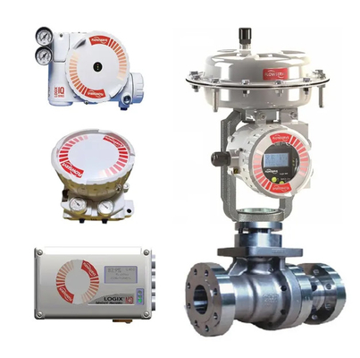 Sturingventiel uitgerust met Flowserve Logix 520MD Smart Valve Positioner Bracket Pneumatic Actuator SMC Filter Drukverlagend Valve