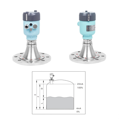 FEEJOY 26G Anticorrosive Lens Type FEEJOY RRF Radar Level Transmitter van opslagtanks