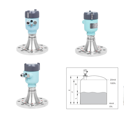 FEEJOY 26G Anticorrosive Lens Type FEEJOY RRF Radar Level Transmitter van opslagtanks