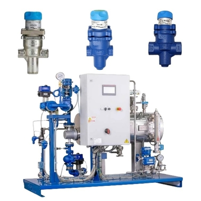 Precieze drukregeling met onze SPIRAX SARCO LRV2B/LRV2S drukverlagende klep voor leidingsystemen