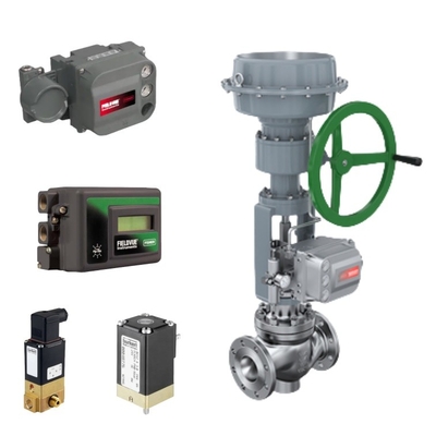 Fisher Positioner DVC6200 DVC2000 en Burkert Solenoïde Valve 00047166 voor Chinese pneumatische regelklep in voorraad