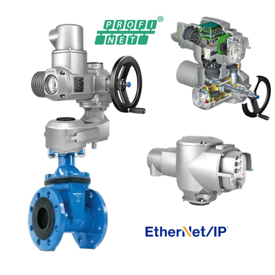 AUMA SA07.2 SA07.6 Elektrische regelkleppen actuator met GST-versnellingsbak en AM-actuatorbesturing voor nauwkeurige regeling