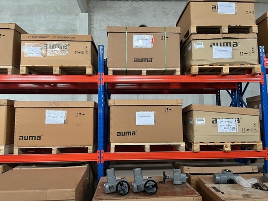 AUMA SA07.2 SA07.6 Elektrische regelkleppen actuator met GST-versnellingsbak en AM-actuatorbesturing voor nauwkeurige regeling