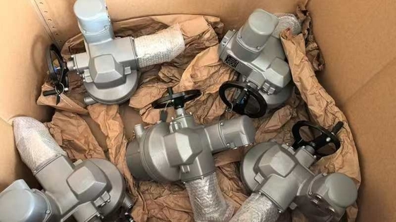 Elektrische kleppen met AUMA SQ10.2 en kleppenbevestiging F10 F12 Auma SQ SQR Elektrische deeldraai-actuator SQ10.2 SQ07.2 SQ12.2 SQ14.2 SQ05.2 Voor open-naakwerk
