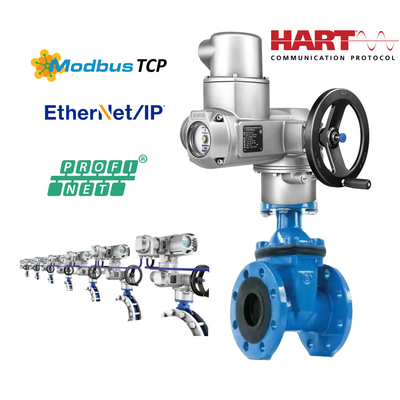 Elektrische kleppen met AUMA SQ10.2 en kleppenbevestiging F10 F12 Auma SQ SQR Elektrische deeldraai-actuator SQ10.2 SQ07.2 SQ12.2 SQ14.2 SQ05.2 Voor open-naakwerk