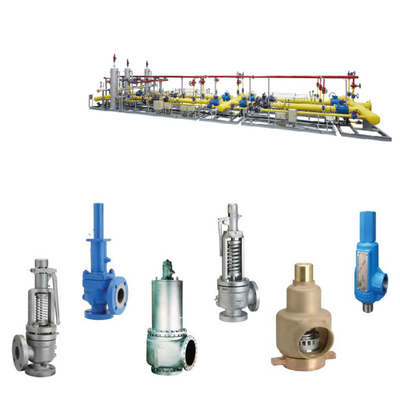 Luchtcompressor Skid-mounted Crosby Pressure Relief & Safety Valves Roestvrij staal gietijzer voor stoomveiligheid toepassingen