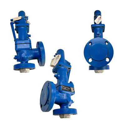Tank Booster Skid met drukverlagende kleppen Crosby Direct Spring bediend voor aardgas drukverlagend veiligheidsklep