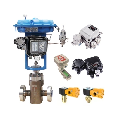 Fisher 67CFSR Filter drukverlagend klep Rotork YT 1000 Elektro-pneumatische klep Controller Process Control Valve Positioner