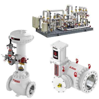 VRG Pneumatische besturingskleppen Lineaire roterende besturingskleppen Fisher DVC6200 Valve positioner voor aardgasbesturingstoepassingen