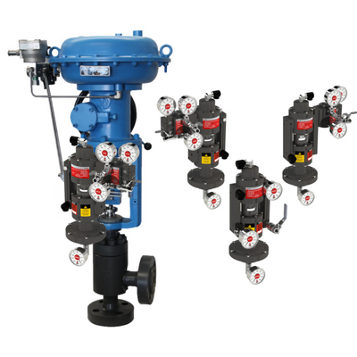 Ventilator voor de regeling van de luchtstroom van aardgas VRG VGP-100 Valve Gas Positioner Valve Controller voor de aardgasindustrie
