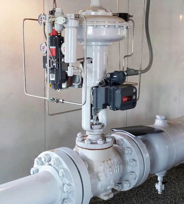 Ventilator voor de regeling van de luchtstroom van aardgas VRG VGP-100 Valve Gas Positioner Valve Controller voor de aardgasindustrie