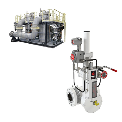 VRG Pneumatische roterende regelkleppen VPC-SA Valve Pilot Controllers RCVC Red Circle Valve Controller voor aardgas applicaton