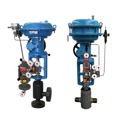 Pneumatisch aangedreven besturingsklep VRG VGP-100 Valve Gas Positioner Controller op maat voor de aardgasindustrie