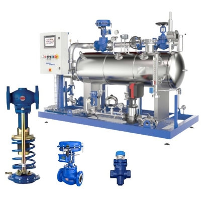 Doppeldrukverlagend klep DP27 voor stoomsystemen met een werktemperatuur van 0-100 graden