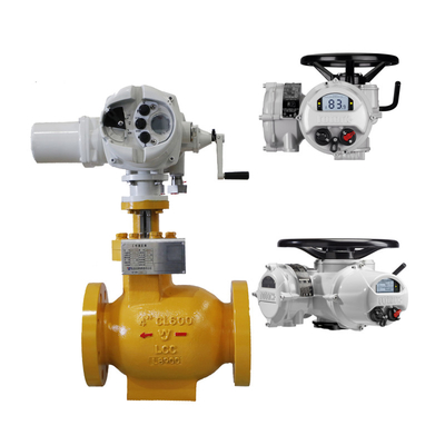 A2000 Elektrische Axiale Flow Regelklep Fabriek Aangepaste Rotork Auma Limitorque Elektrische Klep Aandrijving Controller