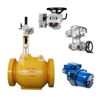 Chinese Electric Control Valve Factory Manufacturer OEM Matched Auma Rotork Limitorque Electric Valve Actuator voor de stroomregeling