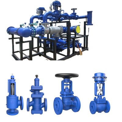 Stoomvangstation Warmteherstel Slide Op maat gemaakte evenwichtige druk Stoomvangstation Drukvermindering Valve Control Valve
