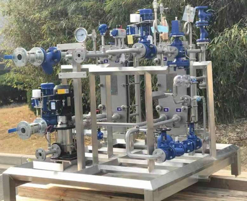 Chinese niet-standaard warmteherstel skid op maat gemaakte oplossingen Bithermo veiligheidsklep stoomstroommeter stoomvalk