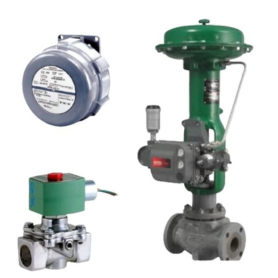 Fisher DVC6200 besturingsklep en Asco-solenoïde klep en andere kleponderdelen op voorraad te koop