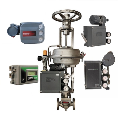 Hoogprecisie stroomregeling Emerson Fisher 582i I/P Converter 3582i Elektro pneumatische positioners met HART-communicatie