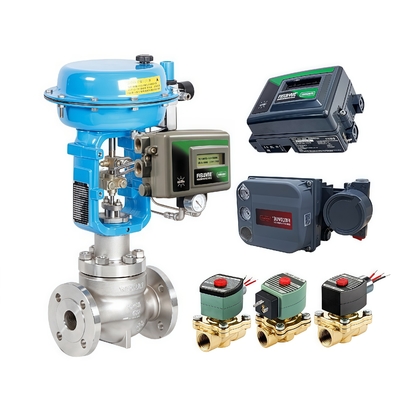 Luchtfilterregulator Digitale kleppenregelaar DVC2000 DVC6200 Fisher Single Seat Pneumatic Control Valve Positioner