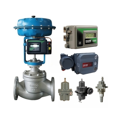 Luchtfilterregulator Digitale kleppenregelaar DVC2000 DVC6200 Fisher Single Seat Pneumatic Control Valve Positioner