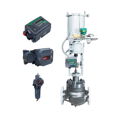 Luchtfilterregulator Digitale kleppenregelaar DVC2000 DVC6200 Fisher Single Seat Pneumatic Control Valve Positioner