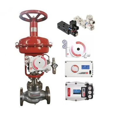 Leverancier Pneumatische klep Digitale klepcontrollers Flowserve Logix 520MD 3200MD 3800 Smart Control Valve Positioner