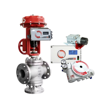 Leverancier Pneumatische klep Digitale klepcontrollers Flowserve Logix 520MD 3200MD 3800 Smart Control Valve Positioner