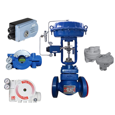 FLOWSERVE/ FOXBORO/ BURKERT Slimme positioner Spirax Sarco Pneumatische klep voor buizen