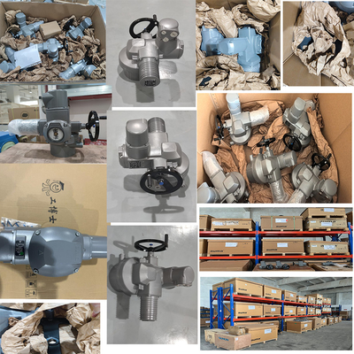 Auma SA Elektrische actuator en AM-besturing met kogelventil Controleventil voor Chinese aardgasregulator Skid