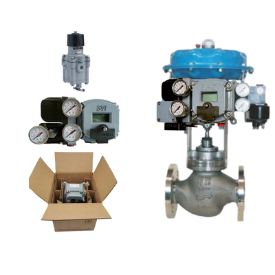 China Pneumatische Membraan Regelklep Aangepaste Baker Hughes Klep Positieregelaar 78-40 Luchtregelaar Masoneilan Regelkleppen